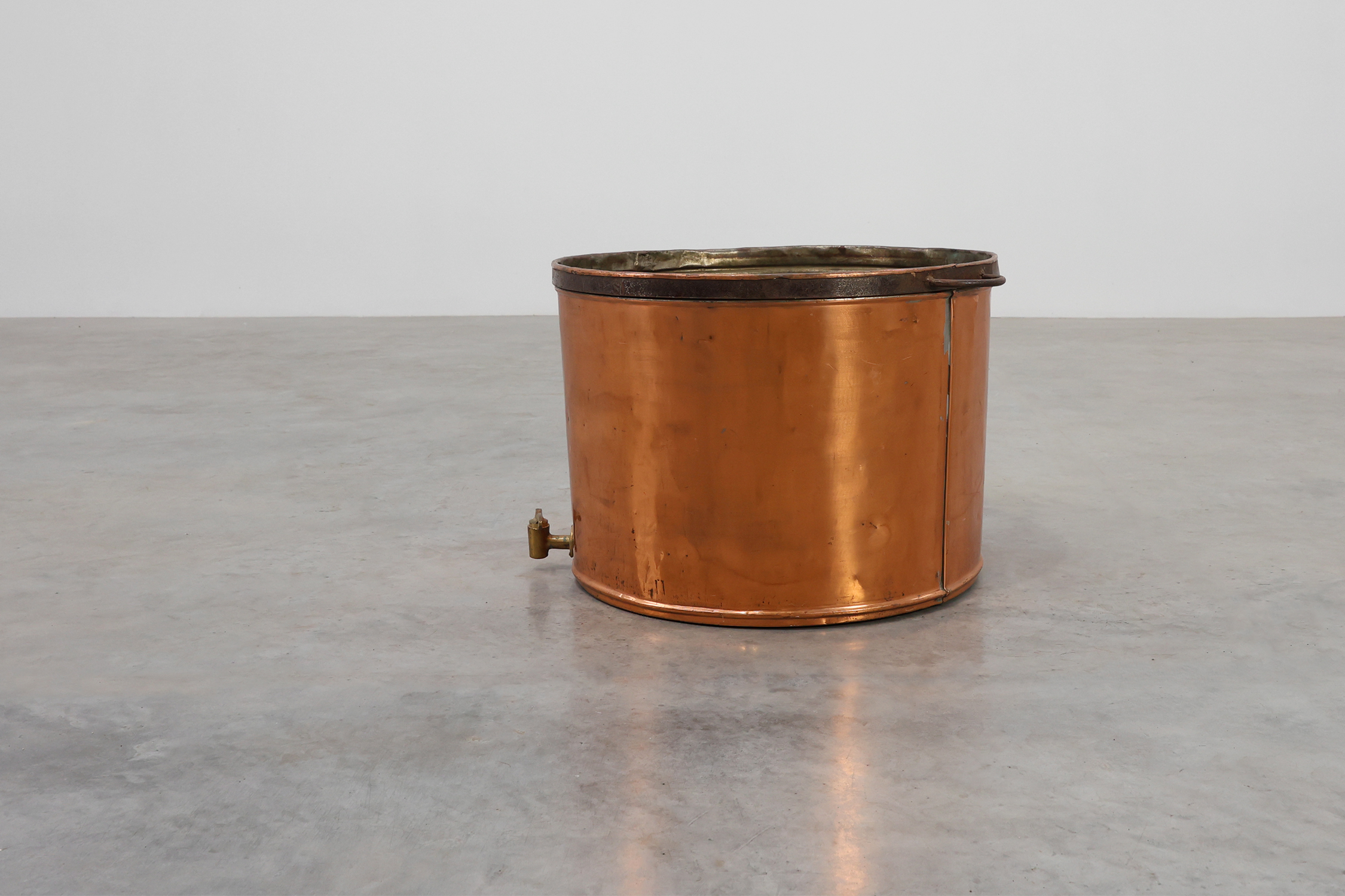 Large Copper Brew Kettle or chimney pot, France ca. 1820thumbnail